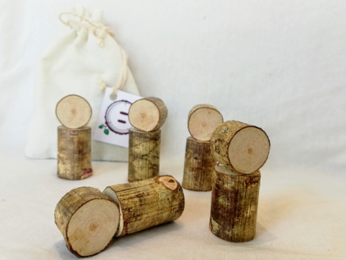 Juguete de madera Cinco Gnomitos - Tronkit